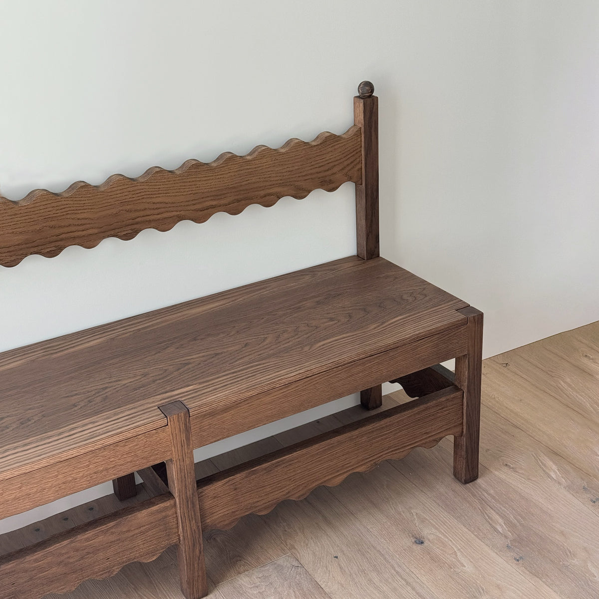 Scalloped Bench