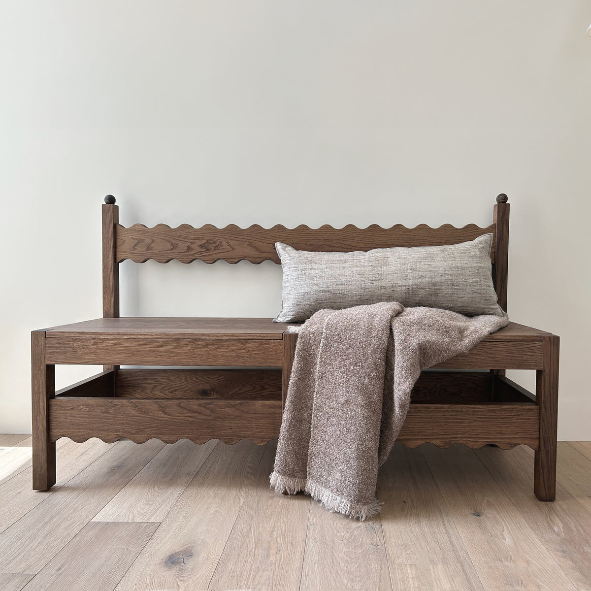 Scalloped Bench