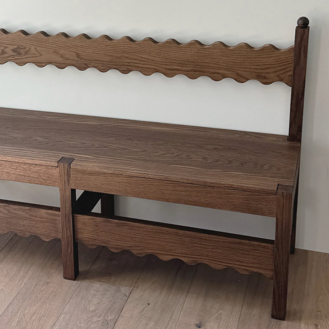 Scalloped Bench